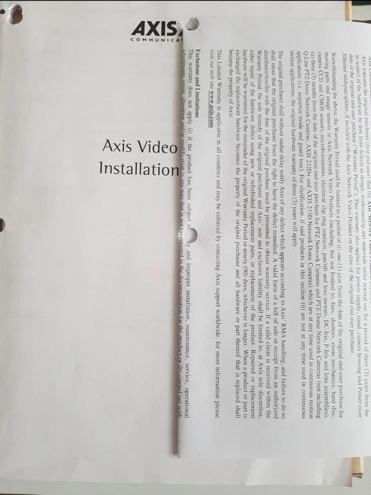 AXIS 241Q비디오서버 (CCTV) 이미지