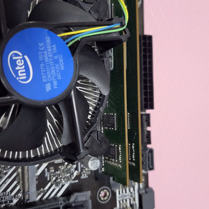 메인보드 i5 10400 CPU, H510m-k, DDR4 4G(x2) 이미지