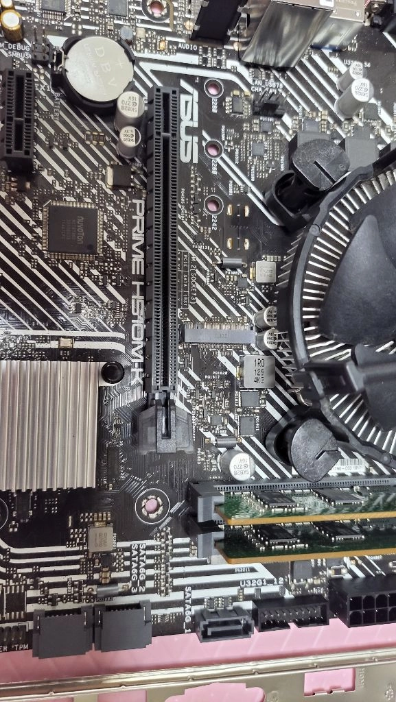 메인보드 i5 10400 CPU, H510m-k, DDR4 4G(x2) 이미지