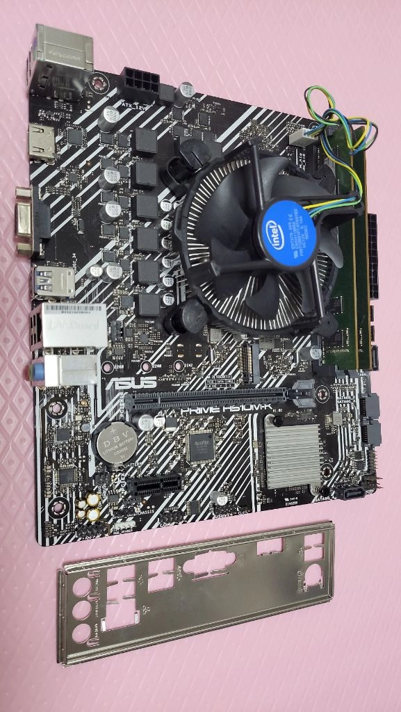 메인보드 i5 10400 CPU, H510m-k, DDR4 4G(x2) 이미지
