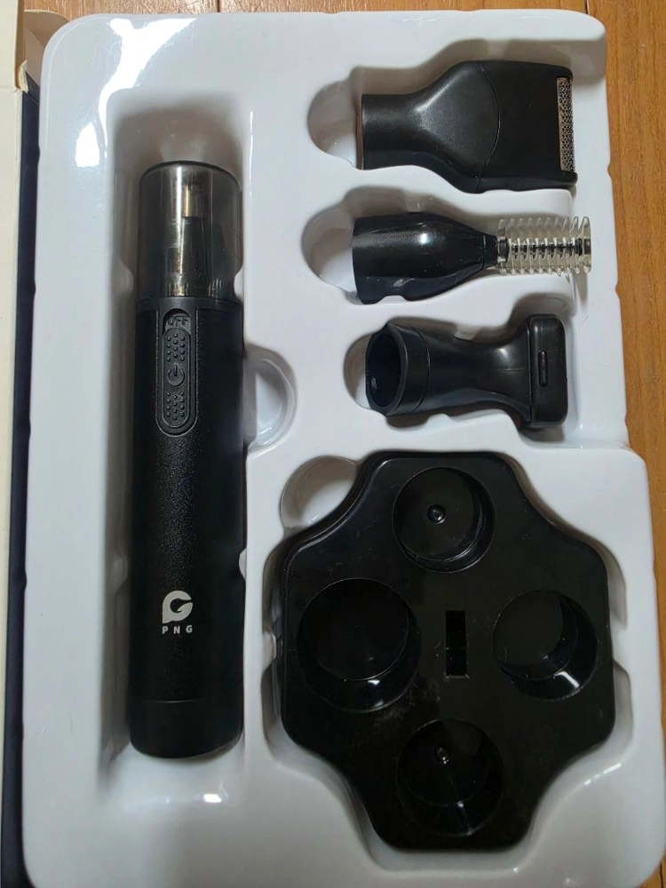 png 4in1 멀티 브레이드 콧털면도기 포함 미사용 이미지