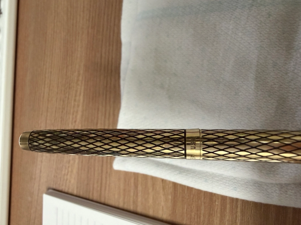 샤퍼(Sheaffer) 임페리얼 소버린(imperial sovereign) 14k 도금 볼펜 이미지