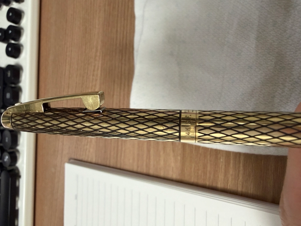 샤퍼(Sheaffer) 임페리얼 소버린(imperial sovereign) 14k 도금 볼펜 이미지