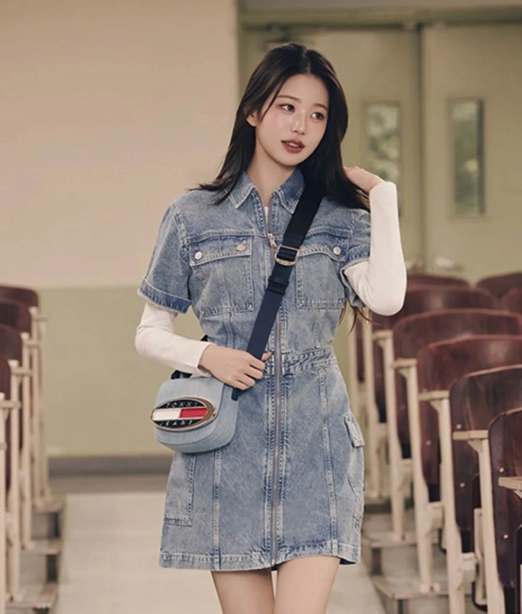 타미진스 데님 유틸리티 원피스 XS 이미지