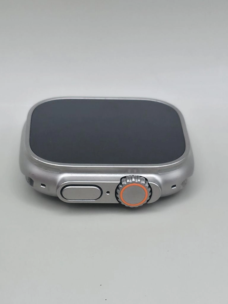 애플워치 울트라2 49mm 내추럴 티타늄 배터리97% 풀박스 밀레니즈루프 스포츠밴드 스트랩 풀구성 이미지