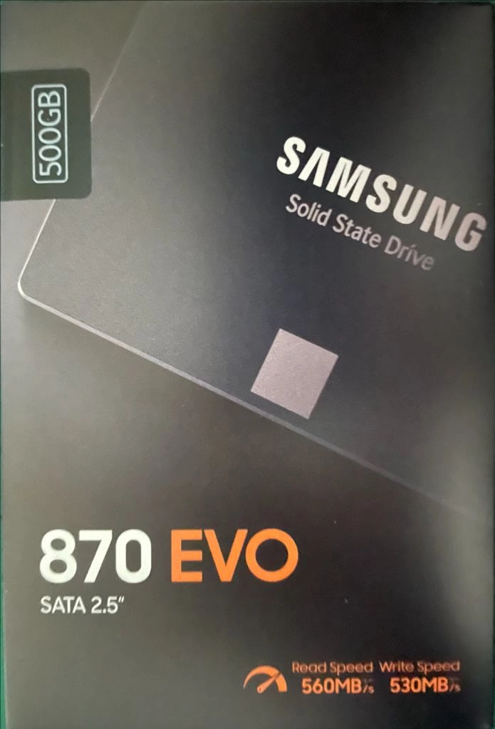 삼성 870 EVO SSD 500GB 미개봉 새상품 2개 - 안심되는 중고거래