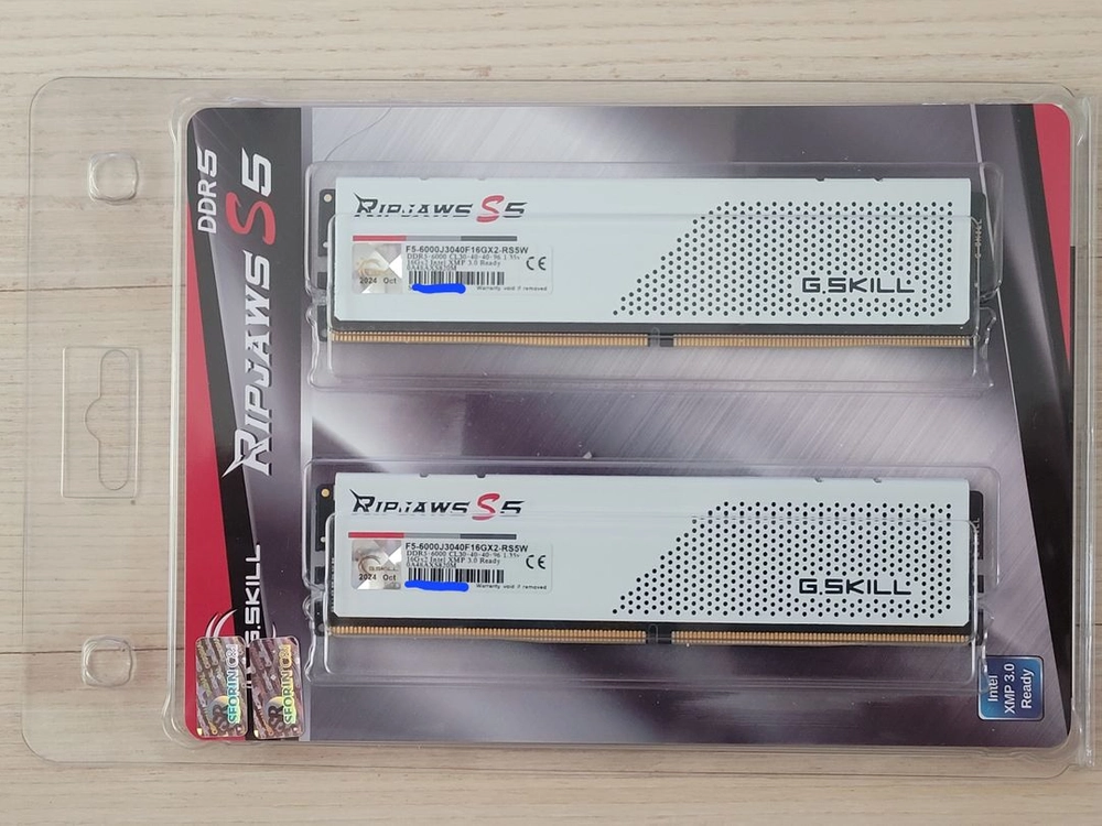지스킬 립죠스 DDR5 6000hz CL30 16GB X2 (직거래 60만) 이미지