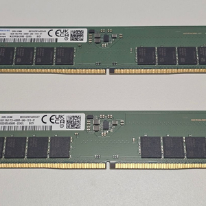 삼성 DDR5 16GB 4800 메모리 RAM 총2개 PC, 데스크탑 이미지