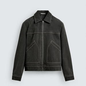 자라 워싱 이펙트 스티치 자켓 (L/XL) 이미지