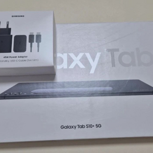 (미개봉)갤럭시 탭S10+ 5G 256GB + 정품충전기 이미지