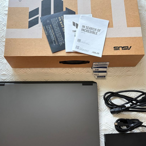 asus tuf a18 게이밍 노트북. 윈11 정품. 램32, ssd512, rtx5060