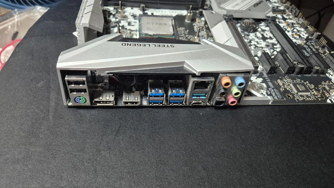 amd 5700x3d + 애즈락 스틸 레전드 이미지