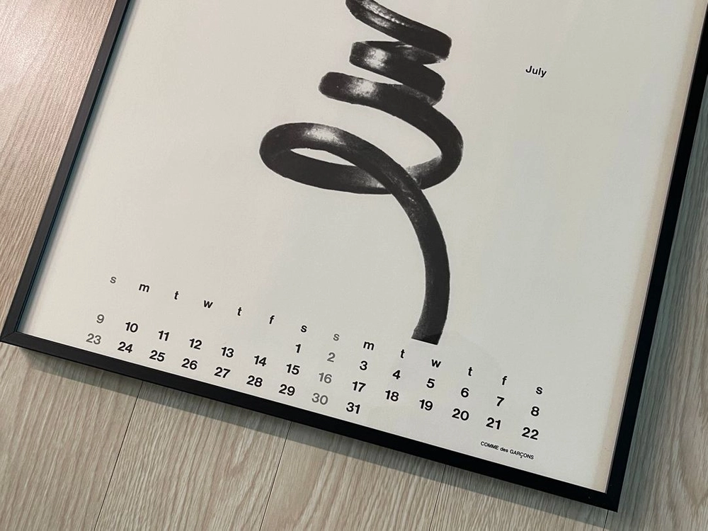 꼼데가르송 AD1989 July 아트 포스터 이미지