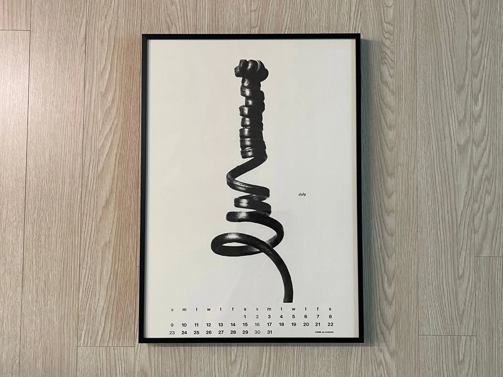 꼼데가르송 AD1989 July 아트 포스터 이미지