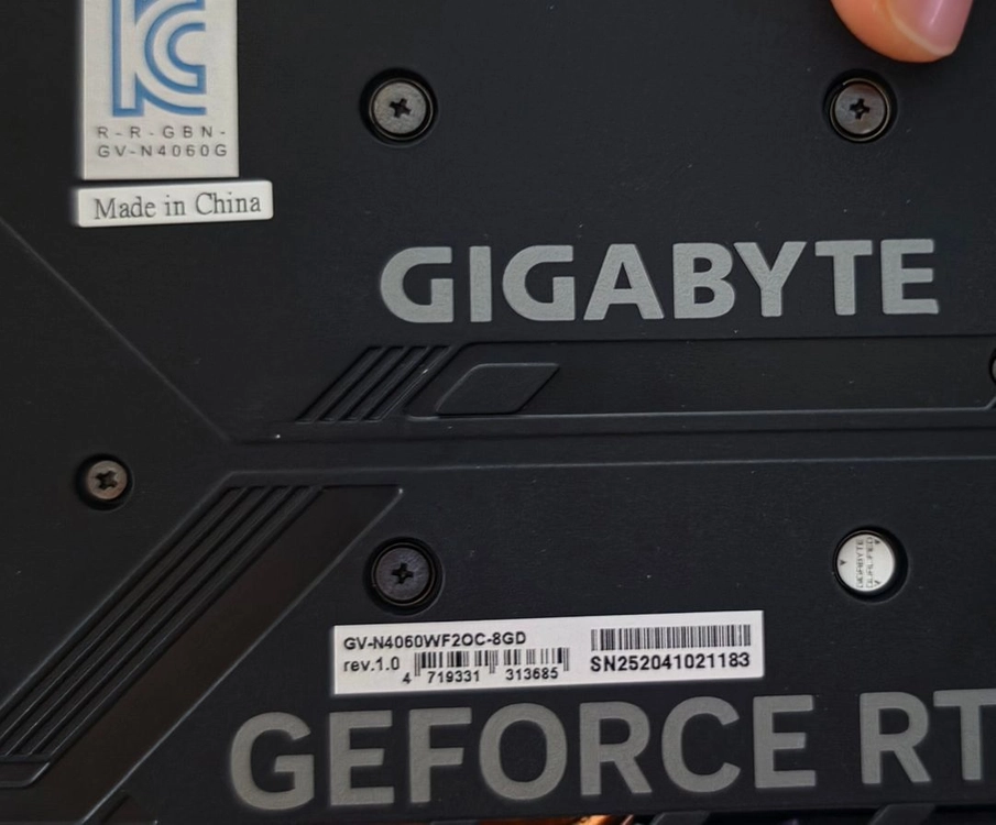 RTX 4060 그래픽카드 이미지