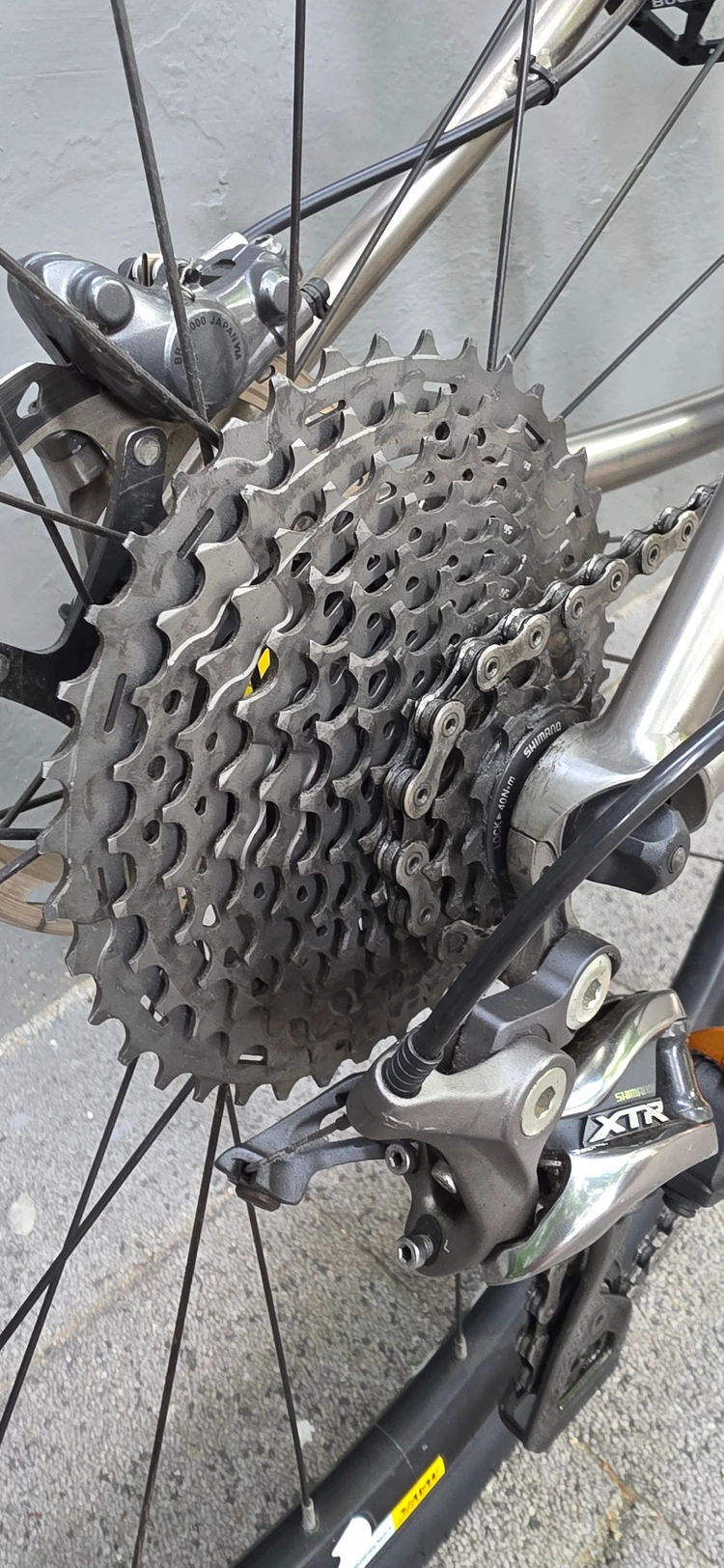 트리가 TRIGA TR9500T 풀티타늄 풀XTR MTB 산악자전거 (대차) 이미지