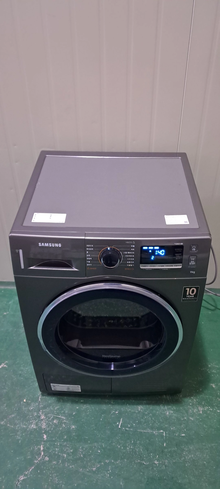 2600 삼성 9KG 전기건조기(이녹스실버+히트펌프식) 이미지
