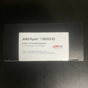 AMD 9800X3D 멀티팩 미개봉 새제품 이미지
