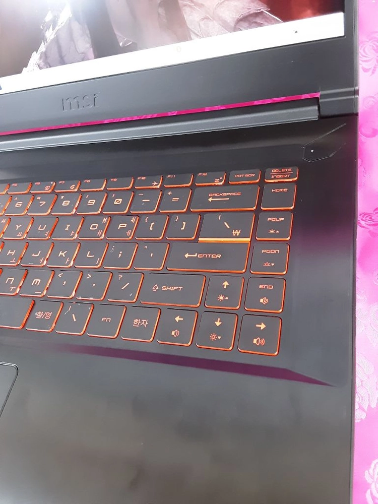 MSI Thin GF63 12VE i5-12세대 RTX4050 RAM16G SSD 1TB 급처분 급매 144Hz 이미지