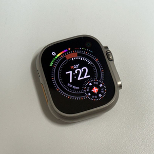 애플워치 울트라2 티타늄 49mm 95% + 사제스트랩 판매 이미지