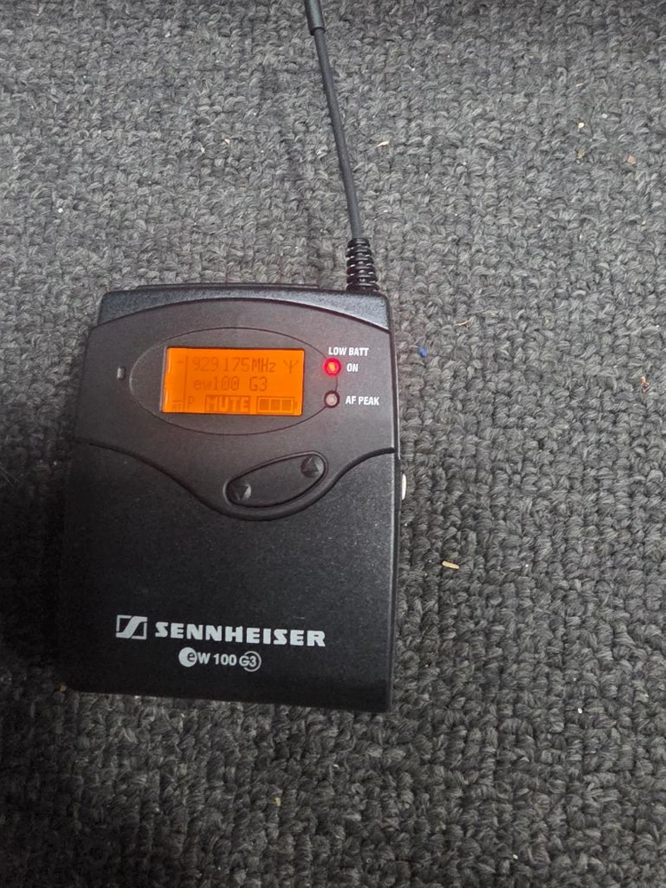 젠하이져 ew100g3 무선 핀마이크송신기 벨트팩 판매 이미지
