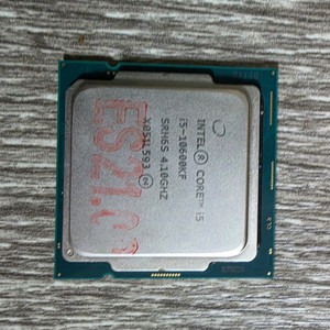 인텔 코어 i5-10600KF 팀그룹 16기가 램 이미지