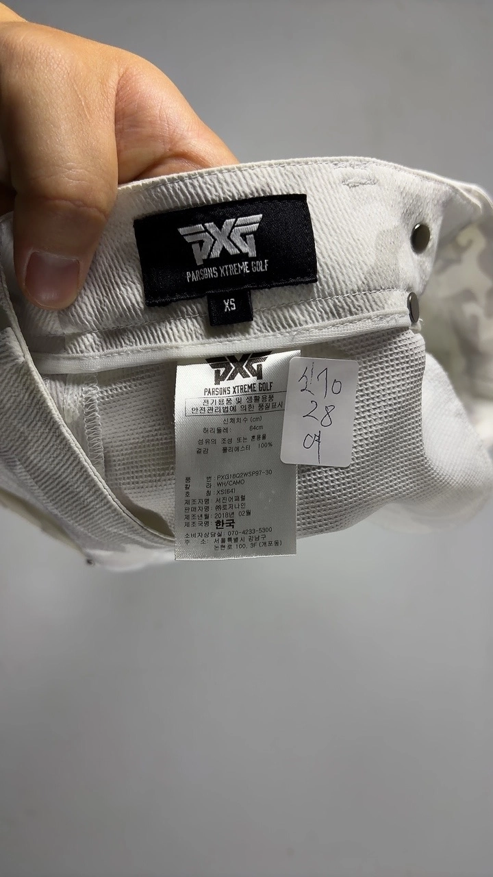 12389번 PXG [여름] 여자 골프 반바지 XS 사이즈 약 25 인치 이미지
