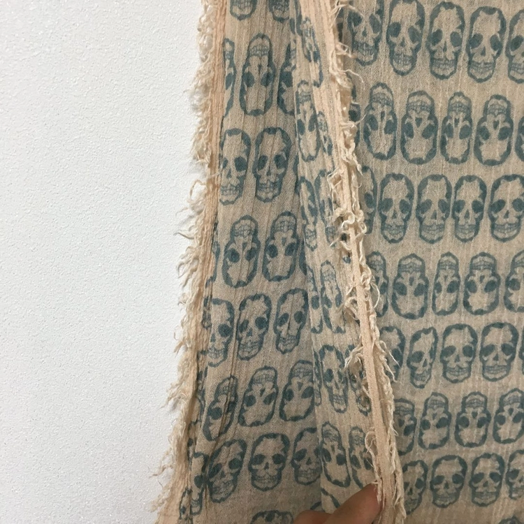 쟈딕앤볼테르 정품 스컬 머플러 이미지