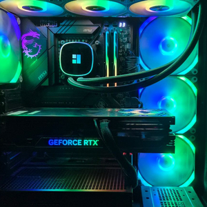 (개인)i9-13900k rtx4080 초고사양 게이밍/작업용 컴퓨터본체 팔아요 이미지