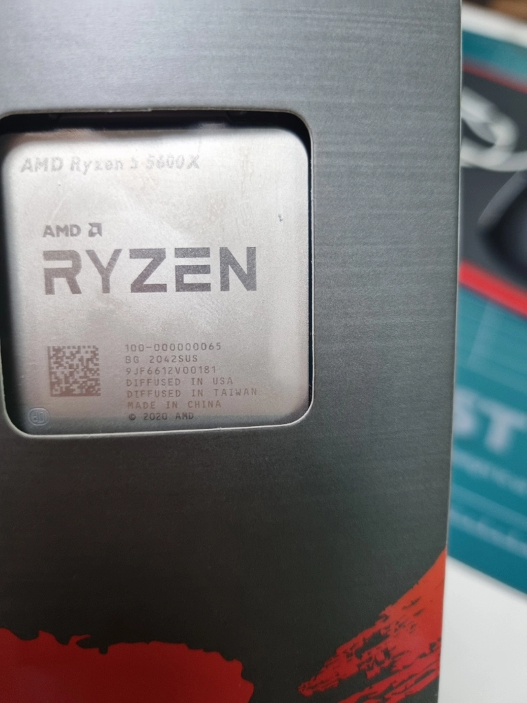 amd ryzen 5600x 라이젠 5600x cpu 박스셋 5600 5700 이미지