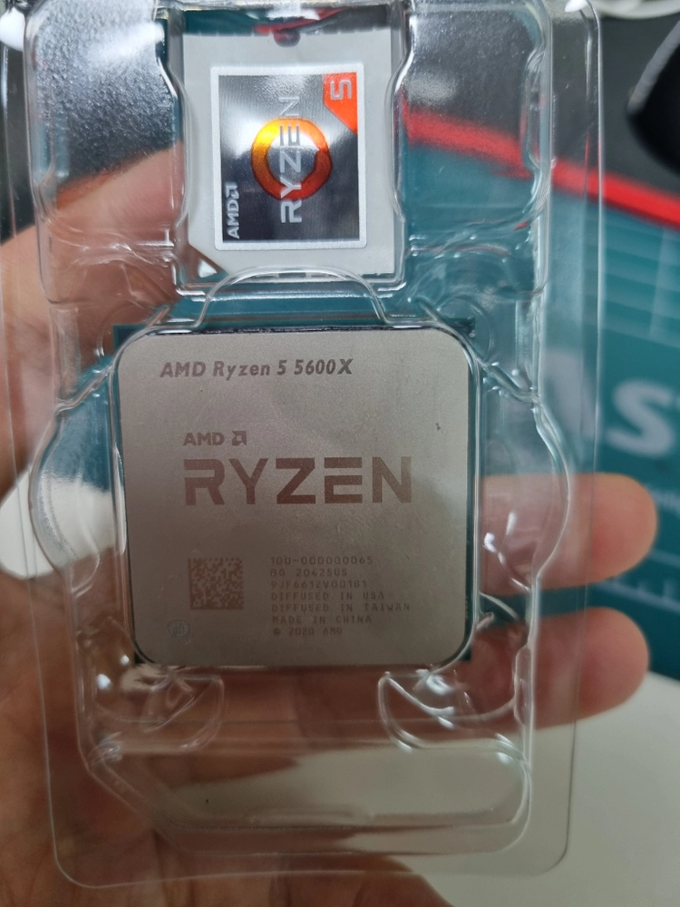 amd ryzen 5600x 라이젠 5600x cpu 박스셋 5600 5700 이미지