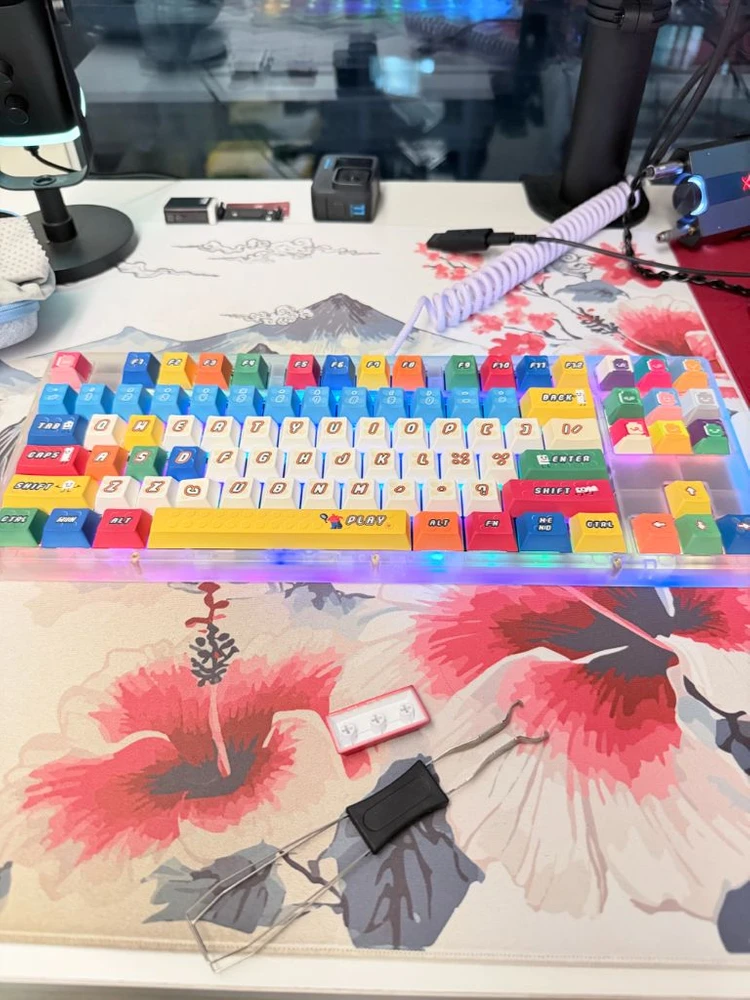 베놈 87he rgb 80he 6.25 래피드 발로란트 게이밍 키보드 - 안심되는 중고거래