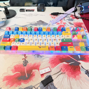 베놈 87he rgb 80he 6.25 래피드 발로란트 게이밍 키보드 이미지