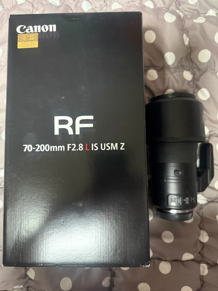 캐논 RF 70-200 F2.8 Z 렌즈 판매합니다. 이미지