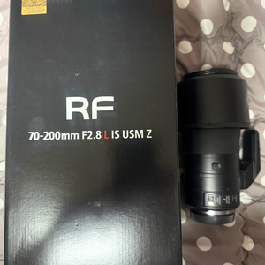 캐논 RF 70-200 F2.8 Z 렌즈 판매합니다. 이미지