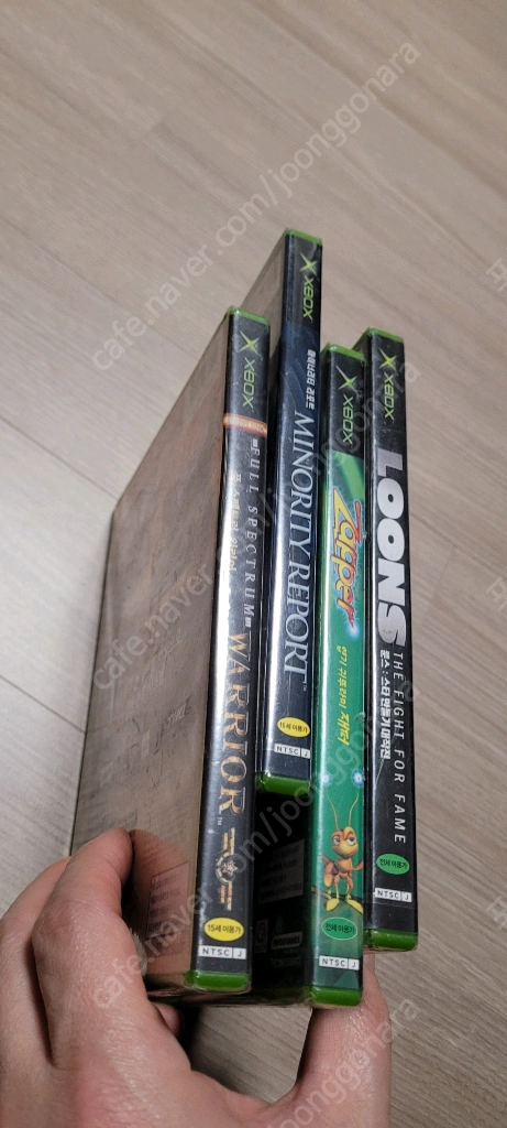 새것,밀봉)스박스 xbox 룬스 재퍼 마이너리티리포트 풀스펙트럼 워리어 팔아요.사진과같아요. 이미지