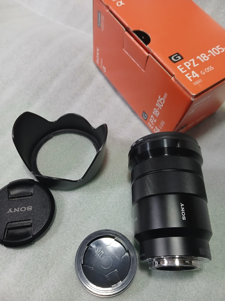 Sony 미러리스 e 마운트용 18-105 f4 렌즈 이미지