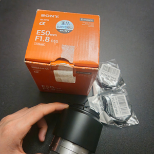 [S급 정품] 소니 E 50mm F1.8 OSS (SEL50F18) 인물용 여친렌즈 이미지