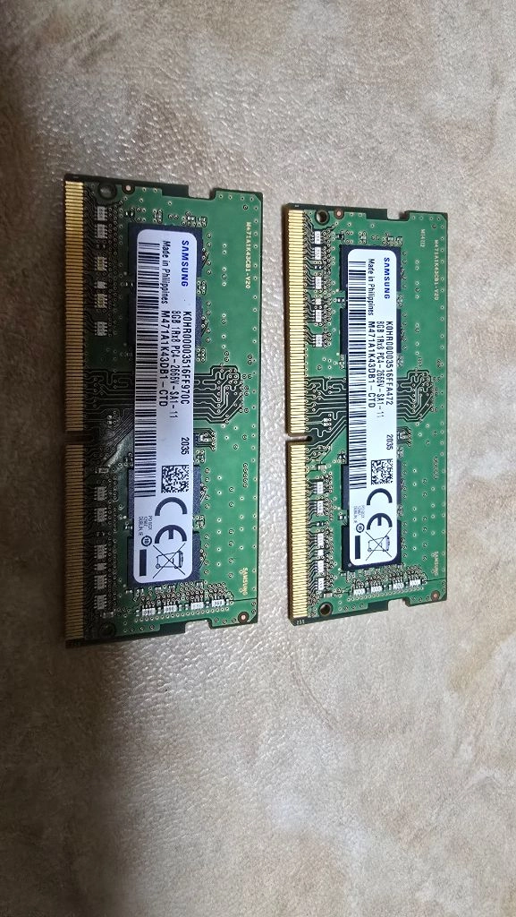 삼성 칩 노트북 DDR4 8G PC4 21300 2666V 램8기가 메모리 이미지