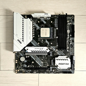 라이젠9 5950X CPU + B550M MOTAR 박격포 메인보드 세트 개별가능 이미지