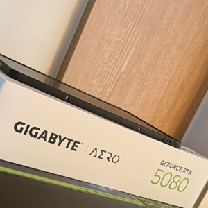 RTX 5080 AERO 에어로 단순개봉 새상품 이미지