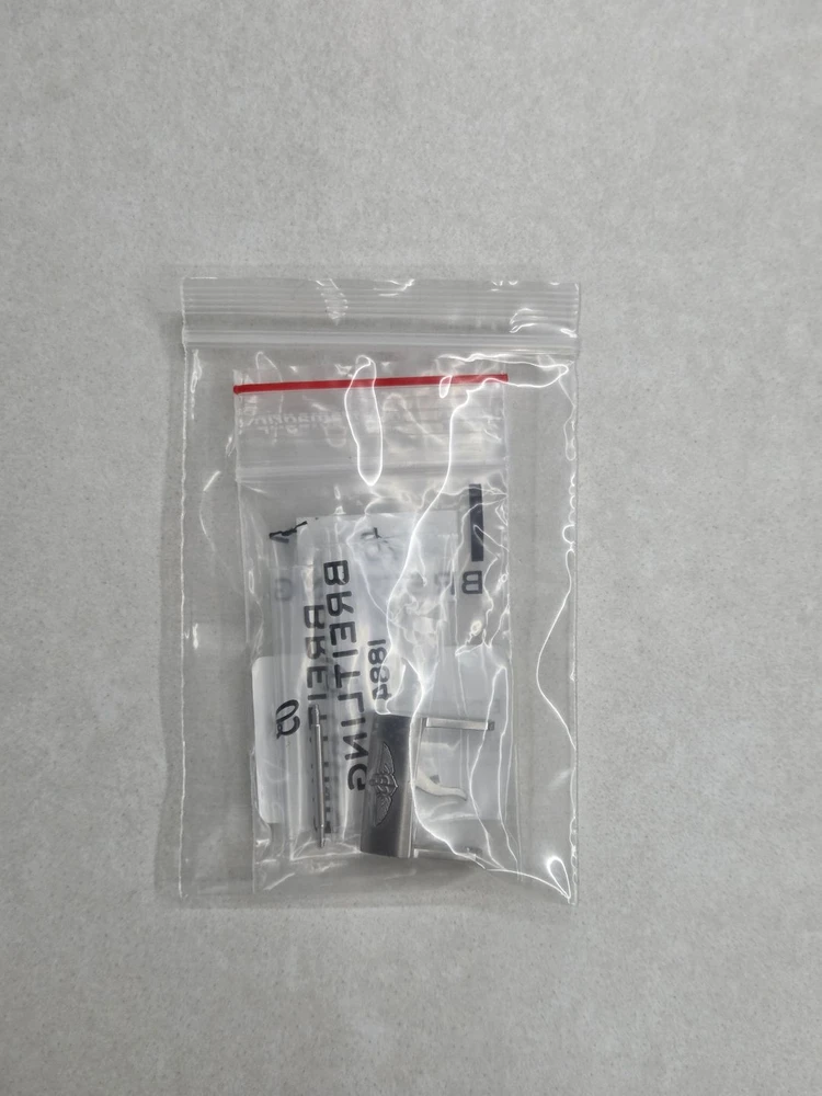 브라이틀링 네비타이머 정품 악어스트랩(새것)+무광날개핀버클(새것) 이미지
