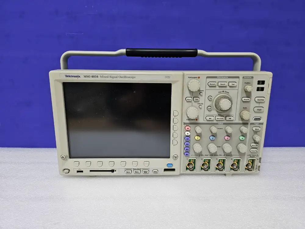 중고오실로스코프 텍트로닉스 DPO4034 350MHz 4ch 판매 이미지