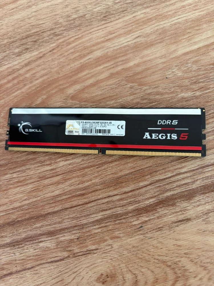 G.SKILL DDR5 AEGIS 32gb 6000램 이미지