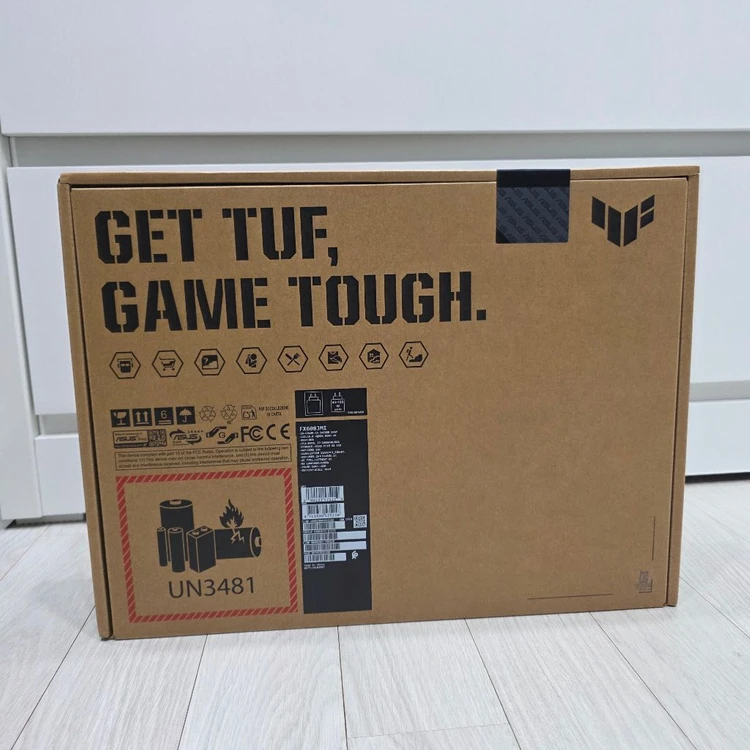 ASUS 터프 게이밍노트북 16인치 5060/i7-14세대/16GB 미개봉 이미지