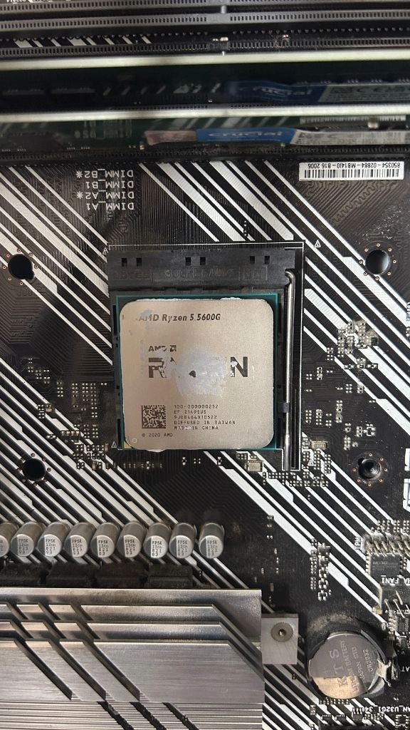 AMD 라이젠 5 5600G CPU 이미지
