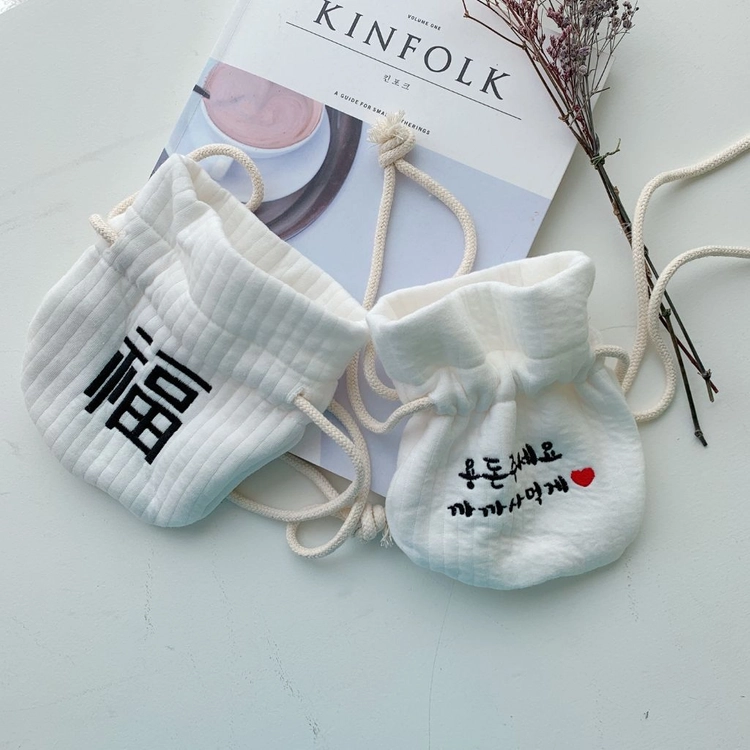 아기/유아 명절 자수용돈주머니/복주머니 이미지