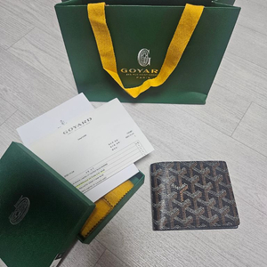 고야드 빅투아르 반지갑 블랙 상태 좋은거 팝니다. 이미지