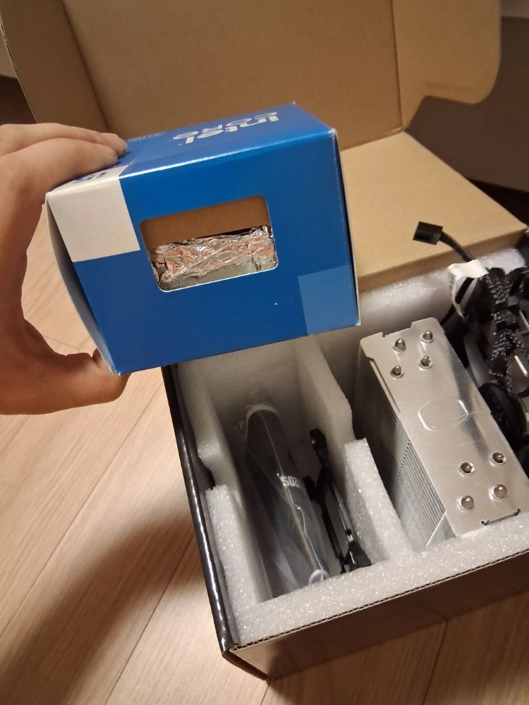 i5 14500 기본쿨러 + 사제쿨러 이미지