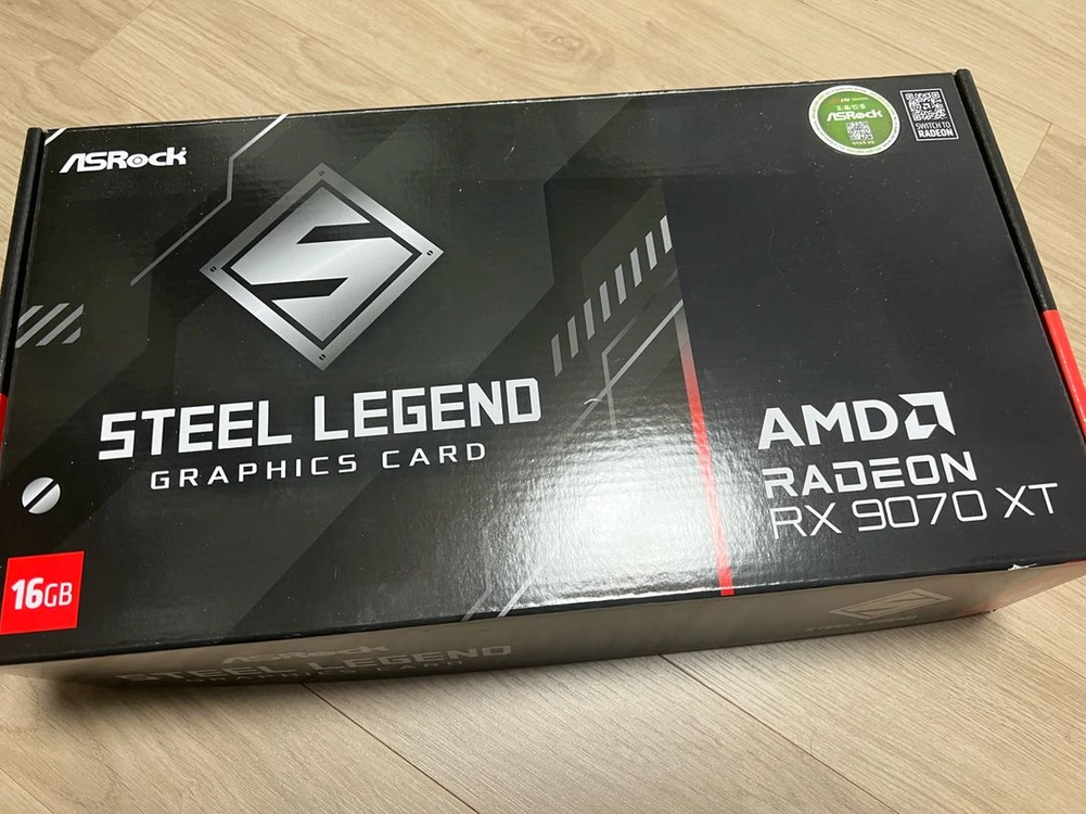RX 9070 XT 그래픽카드 이미지